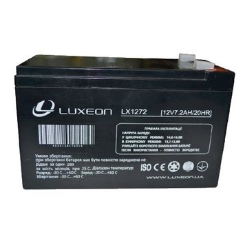 Акумуляторна батарея LUXEON LX 1272