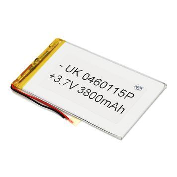 Литий-полимерный аккумулятор 4*60*115mm 3,7V (Li-ion 3.7В 3500мА&middot;ч)