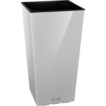 Горщик для квітів Plastkon ELISE белий матовий 25 (41113930)