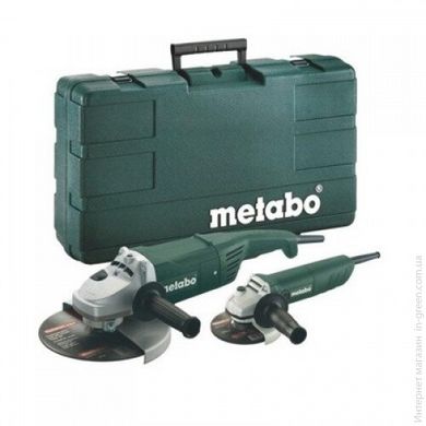 Набір кутовихшлифмашин METABO WX 2200-230 + W 820-125