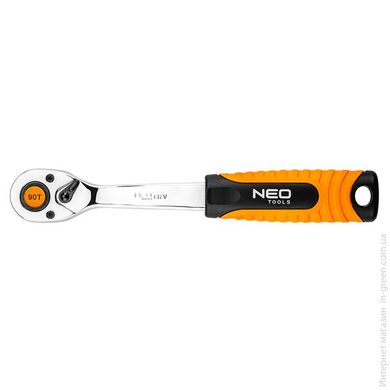Ключ Neo Tools 08-530 трещеточный 1/4 (5907558435689)