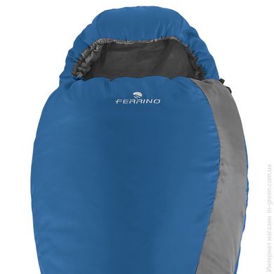 Спальный мешок FERRINO Yukon Plus/+4°C Blue/Grey (Left)