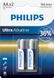 Батарейка Philips Ultra Alkaline (LR6E2B/10) щелочная AA блистер Фото 1 из 2