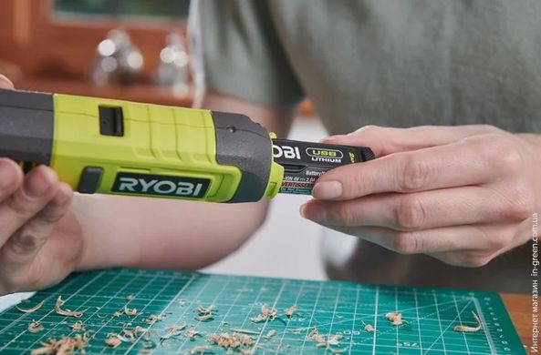 Компактне акумуляторне долото RYOBI RPC4-120G