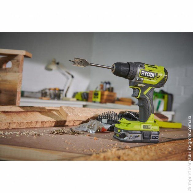 Дрель-шуруповерт RYOBI R18PD5-0 (5133003595)