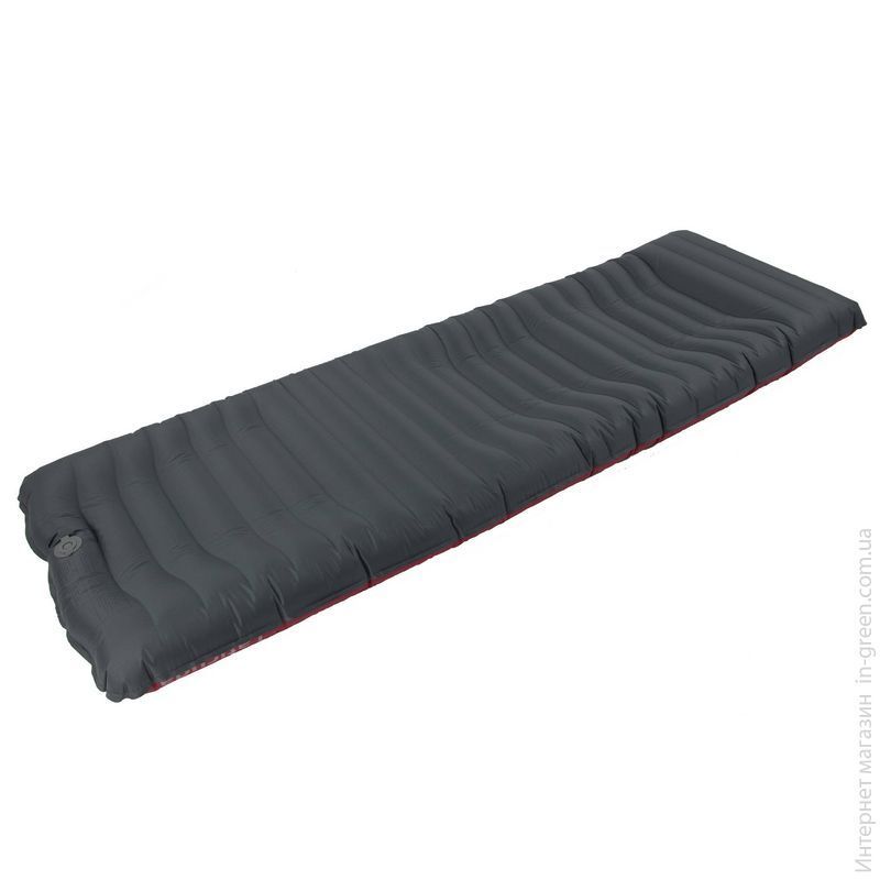 Килимок надувний Bo-Camp Laticuda Ergonomic Gold 191x60x14 cm Grey/Red