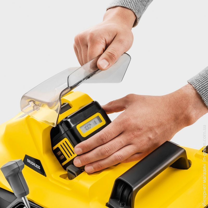 Аккумуляторная газонокосилка Karcher LMO 3-18 Battery Set (1.445-411.0)