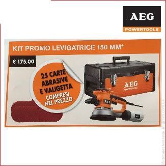 Ексцентрикова шліфмашина AEG EX 150 ES KIT1 + професійний інструментальний ящик (4935448065)