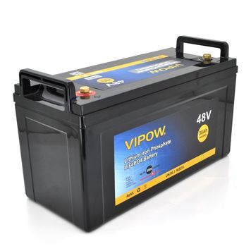 Аккумуляторная батарея Vipow LiFePO4 51,2V