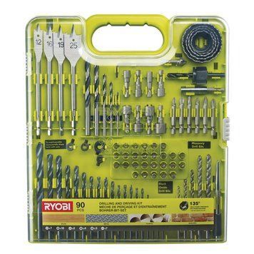 Набор бит и сверл RYOBI RAKDD90