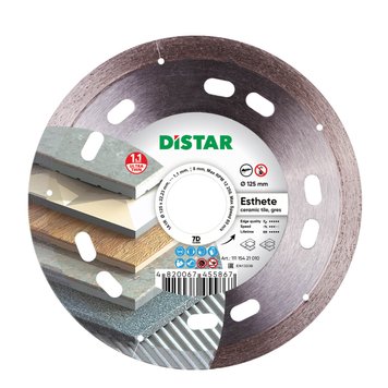 Distar Круг алмазный отрезной 1A1R 125x1,1/0,8x8x22,23 Esthete (11115421010)