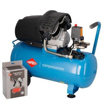 Компресор Airpress HL 425-50 + набір аксесуарів пневматичних