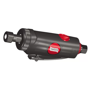 Пневмошлифмашина прямая SUNTECH SM-51-3011BK с набором
