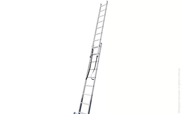 Алюминиевая двухсекционная лестница 2x9 ступеней DUOMAX VIRASTAR