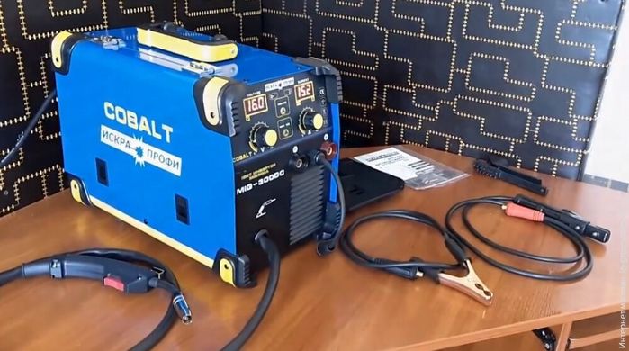 Зварювальний напівавтомат ИСКРА Профі 300 DC MIG Cobalt