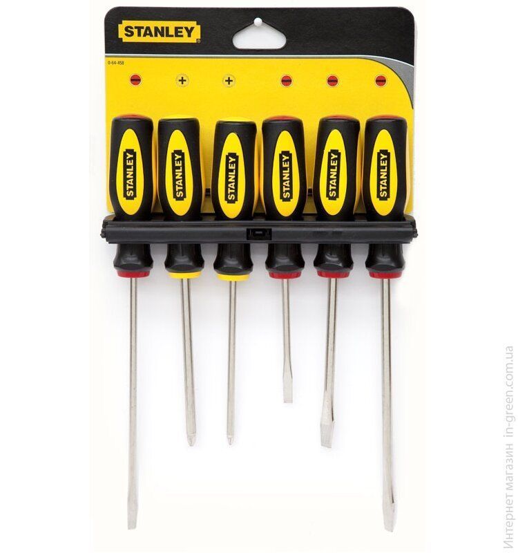 Набор отверток Stanley Basic 6 шт, Sl - 4шт, Ph - 2шт. 0-64-458