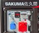 Генератор дизельный SAKUMA SD9000E3 Фото 3 из 4