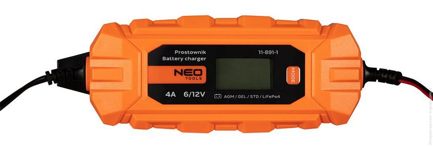 Зарядний пристрій Neo Tools 11-891