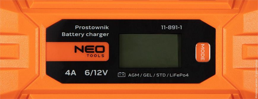Зарядное устройство Neo Tools 11-891