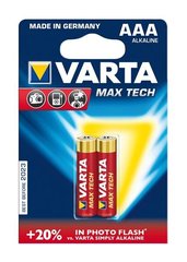 Батарейка VARTA MAX T. AAA BLI 2 ALKALINE