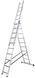 Алюминиевая трехсекционная лестница VIRASTAR TRIOMAX 3х10 ступеней (VTL310) Фото 1 из 11