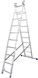 Алюмінева трьохсекційна драбина VIRASTAR TRIOMAX 3х10 сходинок (VTL310) Фото 2 з 11