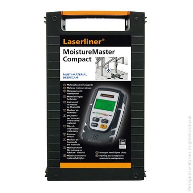 Вимірювач вологості LASERLINER MoistureMASTER Compact Plus (082.334A)