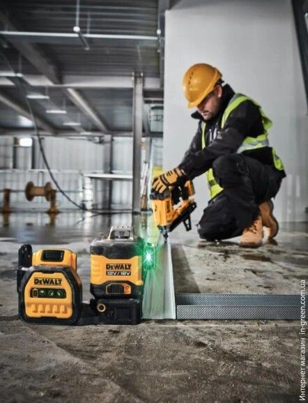 Рівень лазерний лінійний DeWALT DCE089NG18
