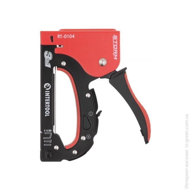 Степлер будівельний STORM INTERTOOL RT-0104