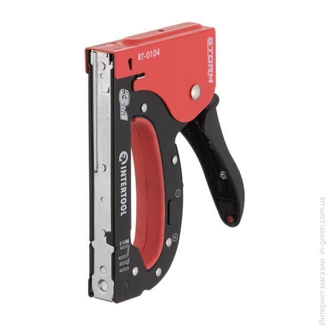 Степлер будівельний STORM INTERTOOL RT-0104