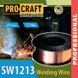 Зварювальний дріт PRO-CRAFT SW1213 1,2 мм 13 кг Фото 2 з 2