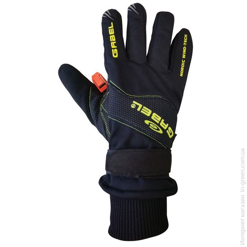 Перчатки Gabel Wind Tech N.C.S. Black/Green L
