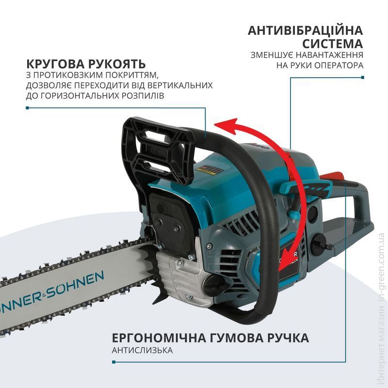Пилка бензинова K&ouml;nner&S&ouml;hnen KS CS21G-16
