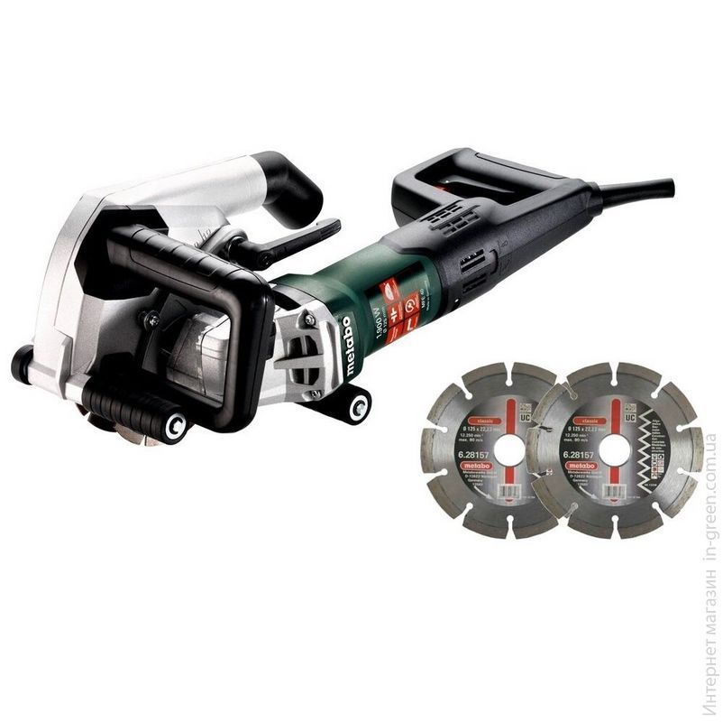 Штроборіз METABO MFE 40 + 2 алмазних відрізних диска