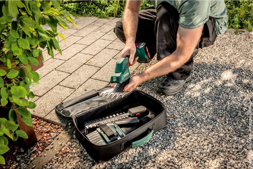Акумуляторні кущові та газонні ножиці METABO SGS 18 LTX Q (601609850)