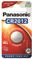 Батарейка Panasonic літієва CR2012 (CR-2012EL/1B) блистер
