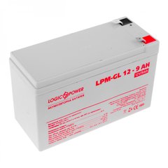 Гелевий акумулятор LOGICPOWER LPM-GL 12 - 9 AH
