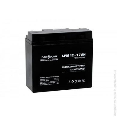 Аккумулятор кислотный LOGICPOWER LPM 12-17 AH