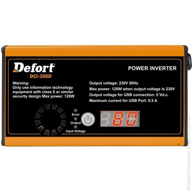 Инвертор DEFORT DCI-300D