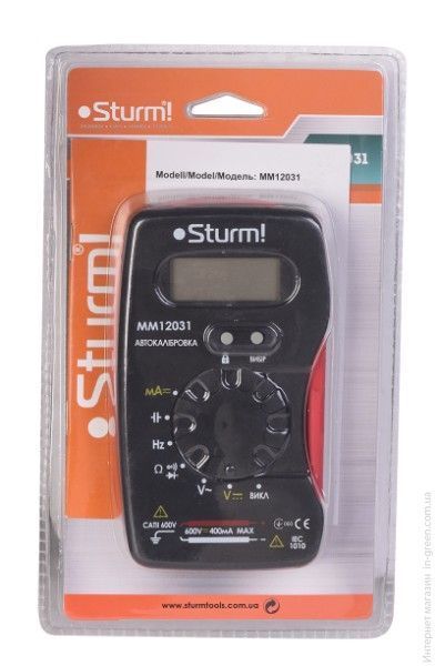 Мультиметр STURM MM-12031