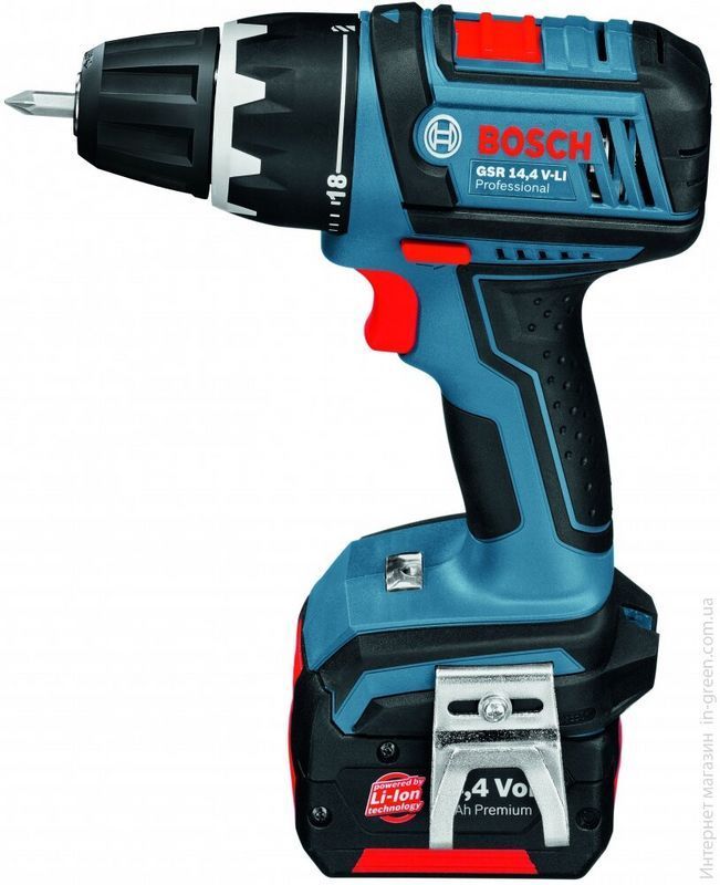 Шуруповёрт BOSCH GSR 14,4 V-Li+GLI (0601866005)