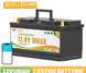 Акумулятор FLYFOREE LiFePO4 12V/100AH (1280W*h) 352mm Bluetooth Фото 4 з 5