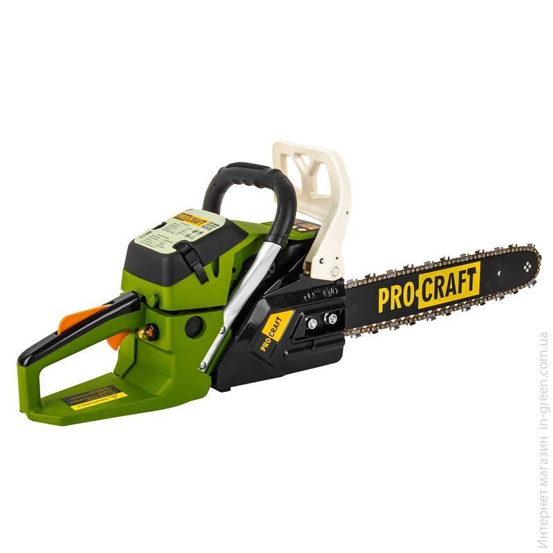 Бензопила PRO-CRAFT K450L + Олива PRO-CRAFT для ланцюга 1 л + Олива PRO-CRAFT моторна 2-тактна 1 л