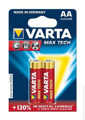 Батарейка VARTA MAX T. AA BLI 2 ALKALINE