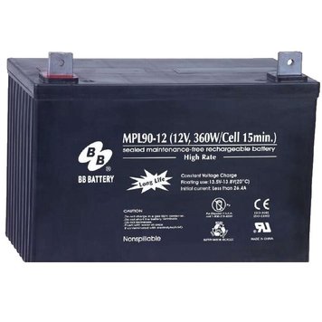 Аккумуляторная батарея B.B. BATTERY MPL90-12/B6