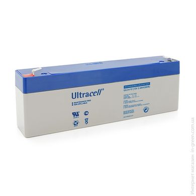 Акумуляторна батарея Ultracell UL2.4-12 AGM 12V 2,4Ah White Q10