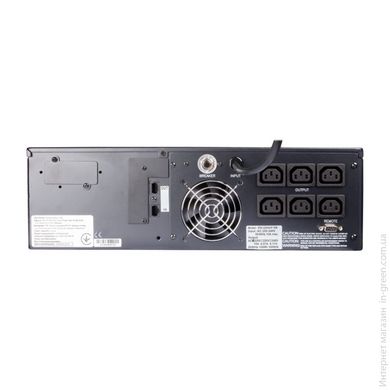KIN-2200AP RM LCD 3U Powercom ДБЖ 2200 VA /1760W line-interactive 8 IEC