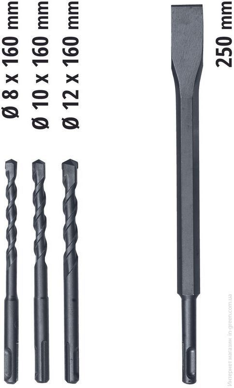 Перфоратор Einhell TC-RH 800 4F Kit