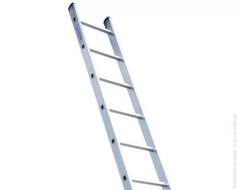 Алюминиевая односекционная лестница 15 ступеней UNOMAX VIRASTAR VSL015
