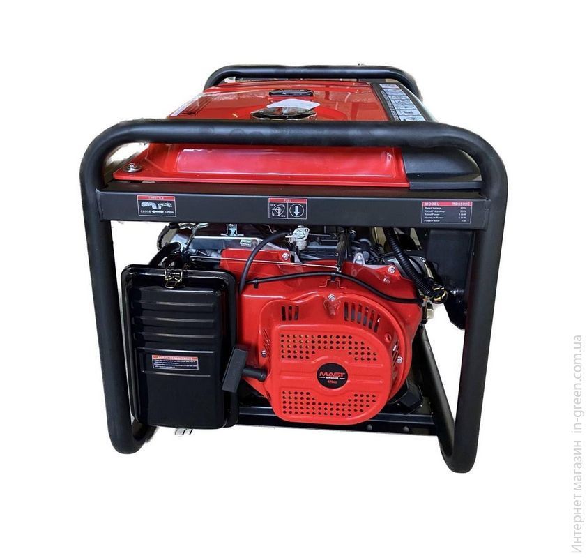 Бензиновый генератор MAST GROUP RD6500E